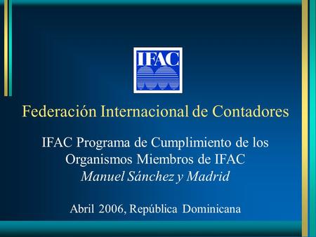 Federación Internacional de Contadores