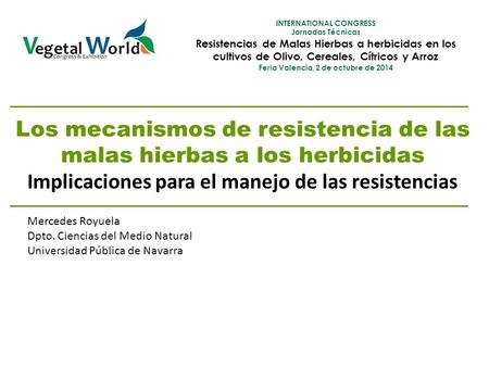 Implicaciones para el manejo de las resistencias