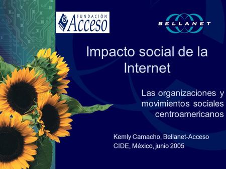 Impacto social de la Internet