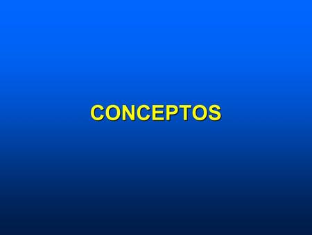 CONCEPTOS.
