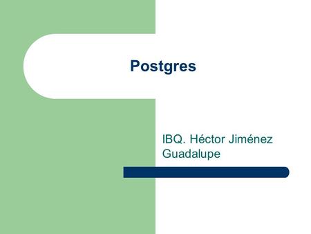 IBQ. Héctor Jiménez Guadalupe