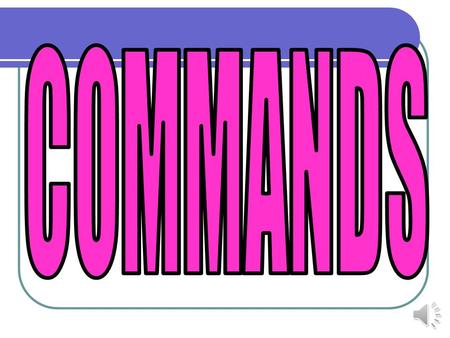 COMMANDS.