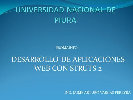 UNIVERSIDAD NACIONAL DE PIURA