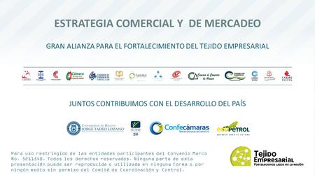 ESTRATEGIA COMERCIAL Y DE MERCADEO