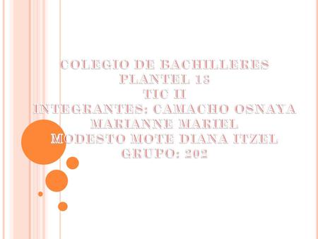 COLEGIO DE BACHILLERES PLANTEL 13 TIC II