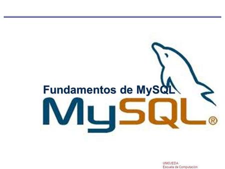 Fundamentos de MySQL.