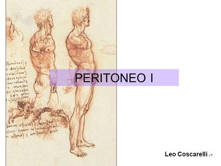PERITONEO I Leo Coscarelli .-.