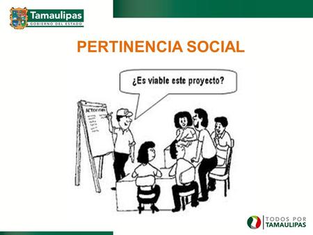 PERTINENCIA SOCIAL.