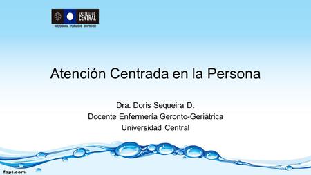 Atención Centrada en la Persona