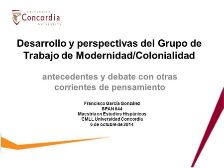 antecedentes y debate con otras corrientes de pensamiento
