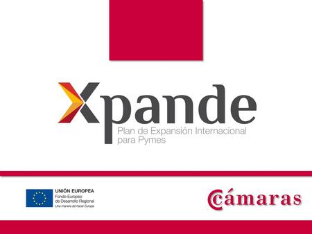 XPANDE - PROGRAMA DE APOYO A LA EXPANSIÓN INTERNACIONAL DE PYMES