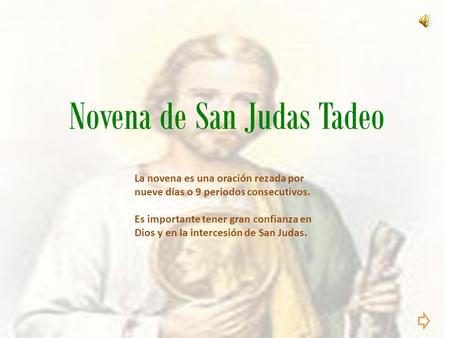 Novena de San Judas Tadeo