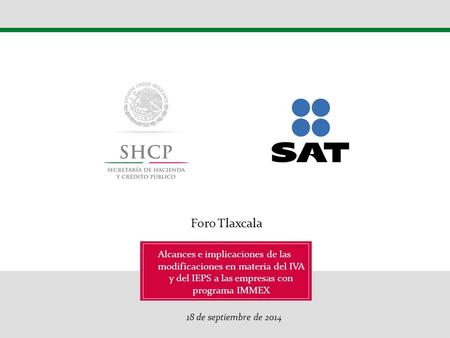 Esquema de Certificación en materia de IVA y IEPS