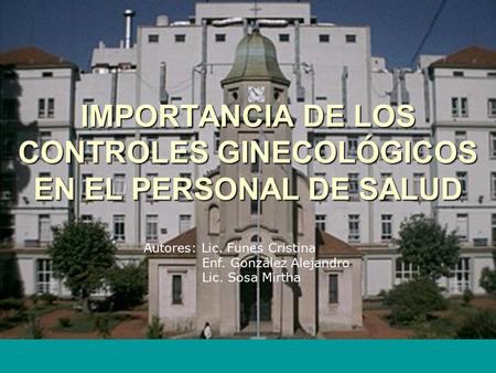 Fuente: Encuesta realizada al personal femenino del Hospital Gral. de Agudos Dr. J. M. Ramos Mejía en el periodo Julio – Agosto 2004 Autores: Funes – González.