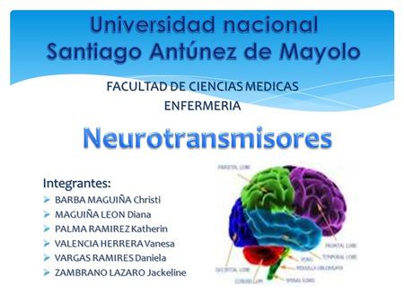 Universidad nacional Santiago Antúnez de Mayolo