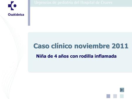 Caso clínico noviembre 2011