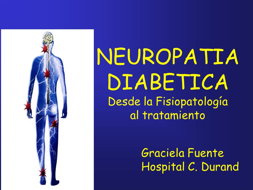 polineuropatía diabética fisiopatología)