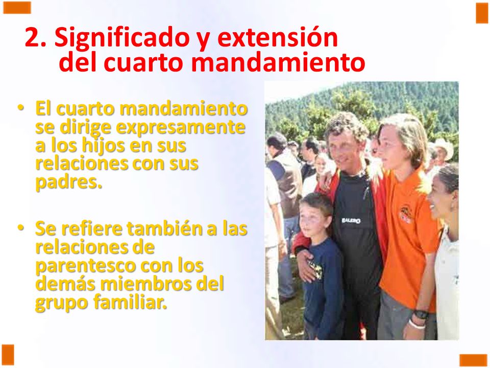 33. EL CUARTO MANDAMIENTO DEL DECÁLOGO: HONRAR PADRE Y MADRE - ppt ... 33. EL CUARTO MANDAMIENTO DEL DECÁLOGO: HONRAR PADRE Y MADRE - ppt ...