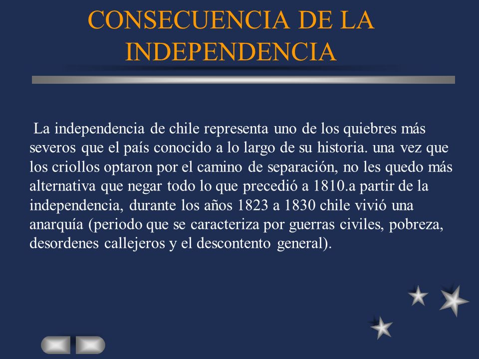 LA INDEPENDENCIA DE CHILE. - ppt video online descargar