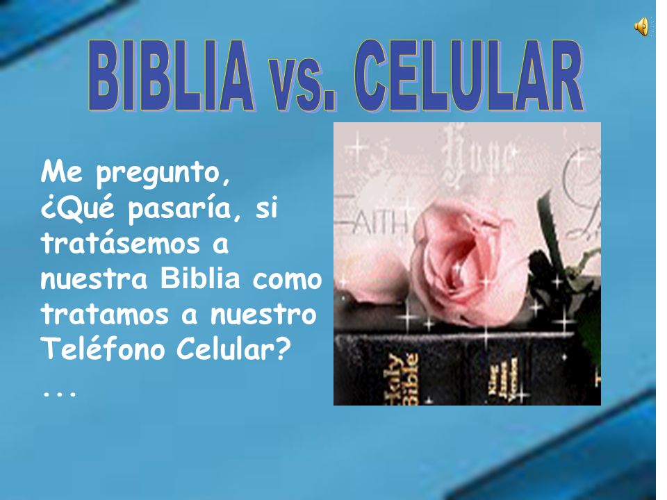 Stream La Biblia VS el celular by Besaheramirez