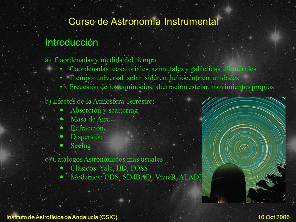 Curso de Astronomía Instrumental - ppt video online descargar