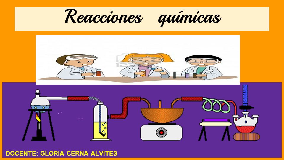 Reacciones químicas DOCENTE: GLORIA CERNA ALVITES. - ppt descargar