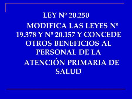 ATENCIÓN PRIMARIA DE SALUD