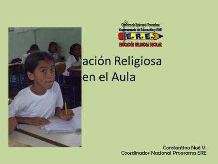 Educación Religiosa en el Aula