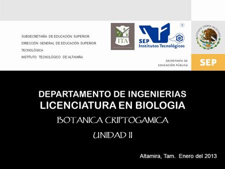 SUBSECRETARÍA DE EDUCACIÓN SUPERIOR