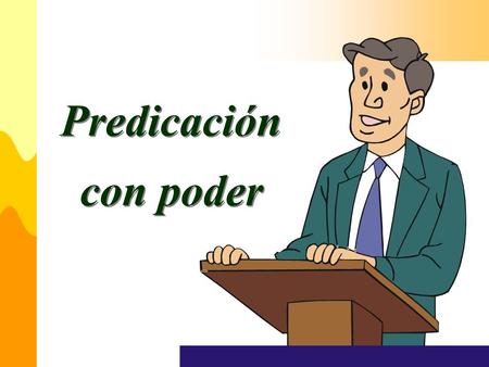 Predicación con poder.