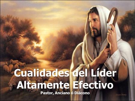 Pastor, Anciano ó Diácono