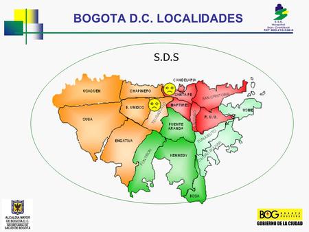 BOGOTA D.C. LOCALIDADES S.D.S.