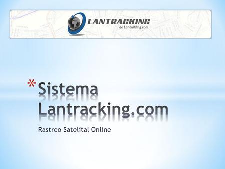 Sistema Lantracking.com
