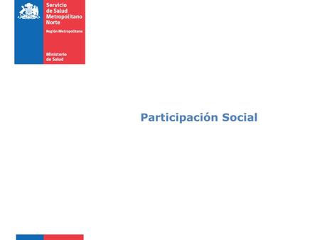 Participación Social.