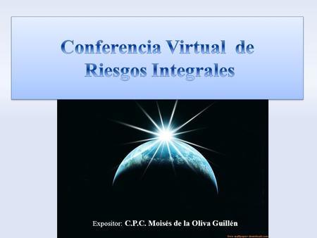 Conferencia Virtual de Riesgos Integrales