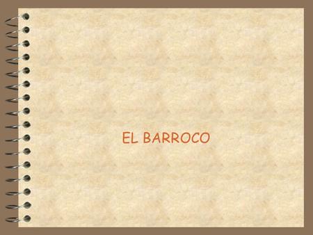EL BARROCO.