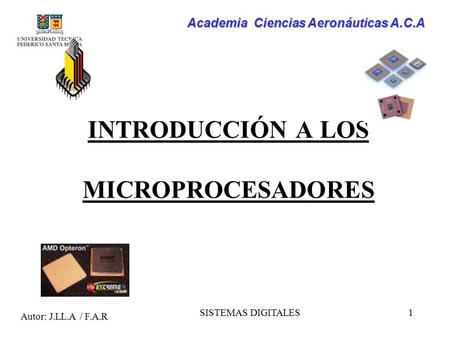 INTRODUCCIÓN A LOS MICROPROCESADORES