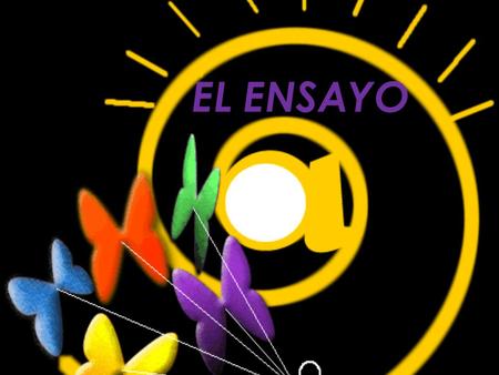 EL ENSAYO.