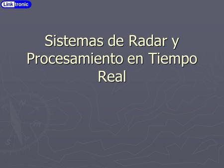 Sistemas de Radar y Procesamiento en Tiempo Real