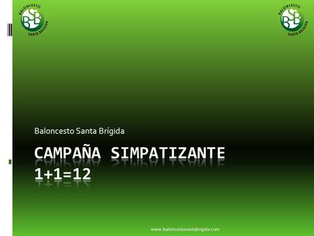 Baloncesto Santa Brígida www.baloncestosantabrigida.com.