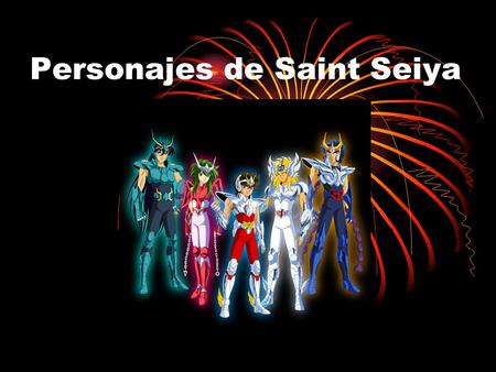 Personajes de Saint Seiya