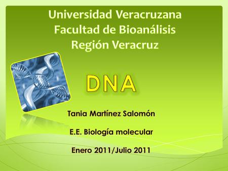 Universidad Veracruzana Facultad de Bioanálisis Región Veracruz