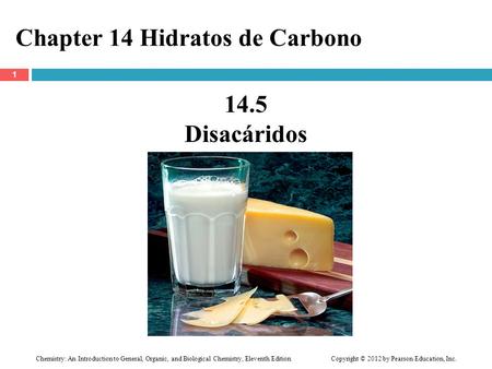Chapter 14 Hidratos de Carbono