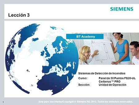 Lección 3 BT Academy Sistemas de Detección de Incendios