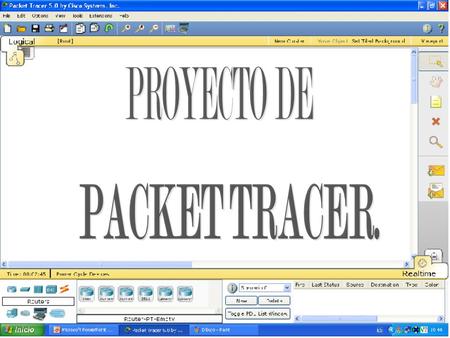 PROYECTO DE PACKET TRACER..