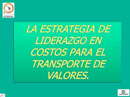 EL TRASLADO DE VALORES ES EN UN NEGOCIO QUE HA EVOLUCIONADO POCO EN SU OPERACIONES DESDE HACE SIGLOS, SALVO LA EVOLUCION NATURAL QUE HAN TENIDO LOS ELEMENTOS.