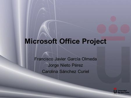 Microsoft Office Project