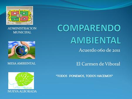 Acuerdo 060 de 2011 El Carmen de Viboral
