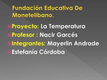 Fundación Educativa De Monetelibano.