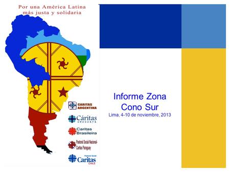 Informe Zona Cono Sur Lima, 4-10 de noviembre, 2013.